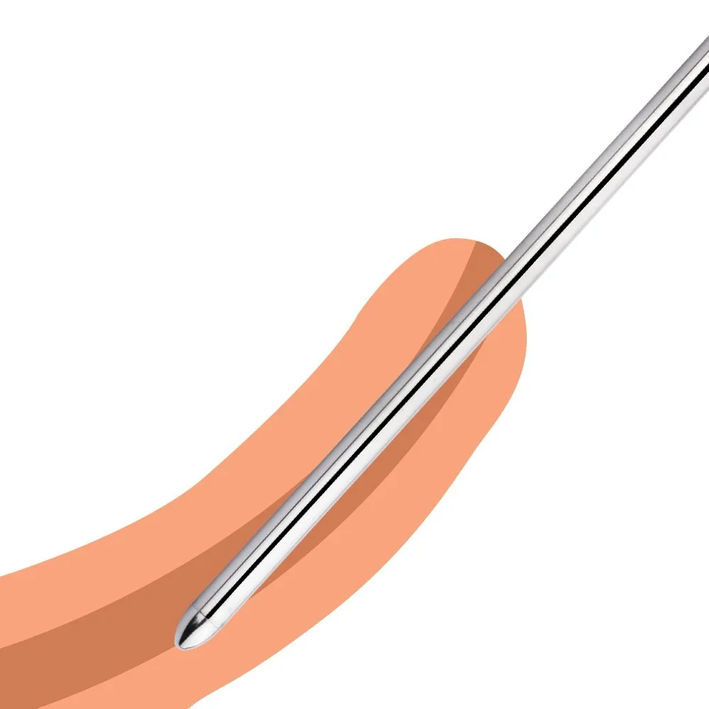 Metal Stainless Steel Multi - Size Urethral Rod Penis Long Horse Eye Dilator Catheter Sound Urethral Toys
