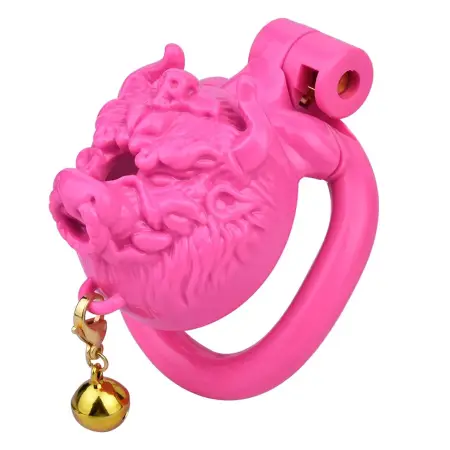 Little Bison Resin Chastity Lock for Men Wearable Sex Toys Penis Wear CB Lock Chastity Device Alternative Sex Products