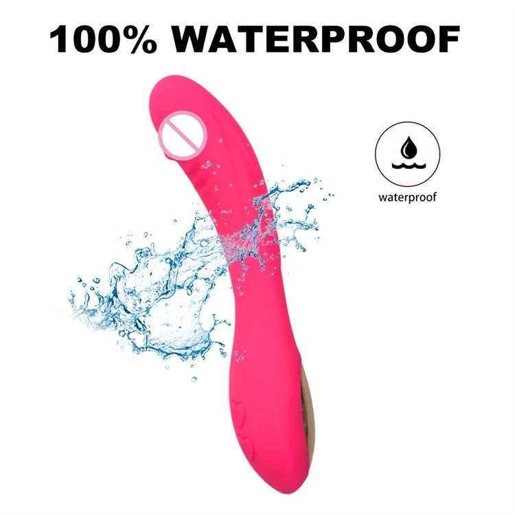 Waterproof Handheld 12 Speed Silicone Pussy Vibrator Dildo Wand Massager Sex Toy Vibrator Women