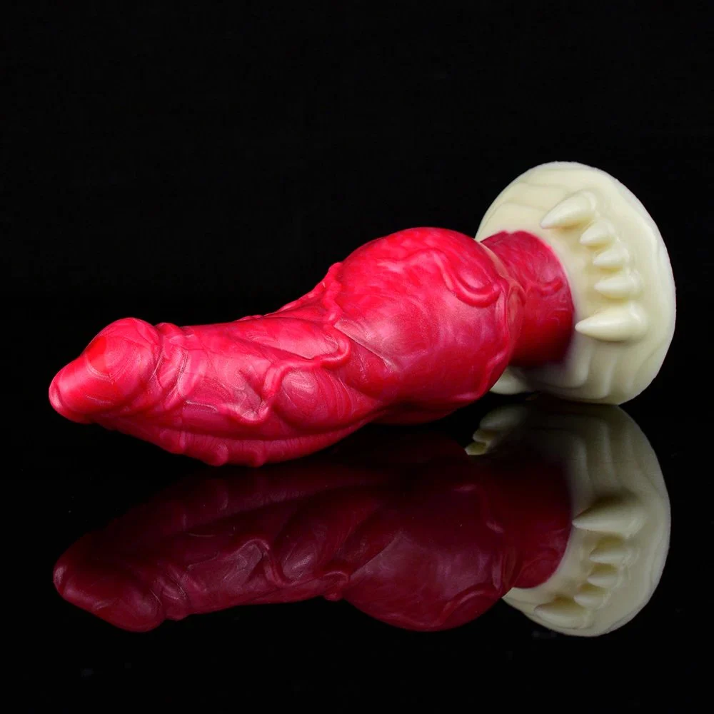 Realistic Dog Dildo with Big Knot Suction Cup Monster Dildos Anal Plug Toy Animal Dildo for Women Lesbian and Men
