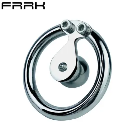 Penis Ring Chastity Cage Stainless Steel Male BDSM Sex Toys Ring Design Metal Beads Weightless Chastity Device Sexual