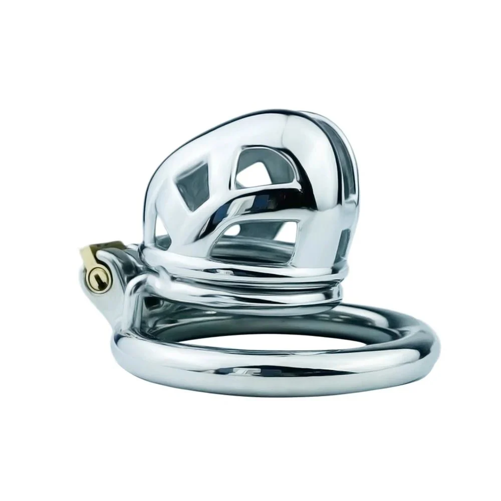 Lightweight Feeling Cobra Series Chastity Lock Cages Device for Men Metal Stainless Steel Adult Sex Toys