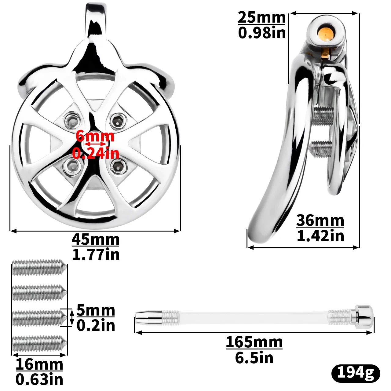 Detachable Spikes Chastity Cage Penis Lock With Metal Silicone Urethral Catheter for Men Sissies Femboy Adult Sex Toys