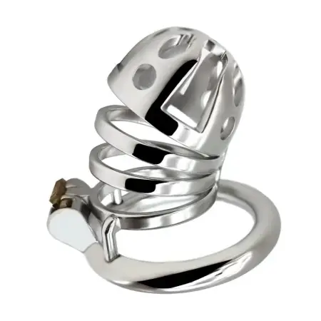 Male Chastity Device Cock Cage, Wearable Slave Body Control Locking Sex Toy for Men
