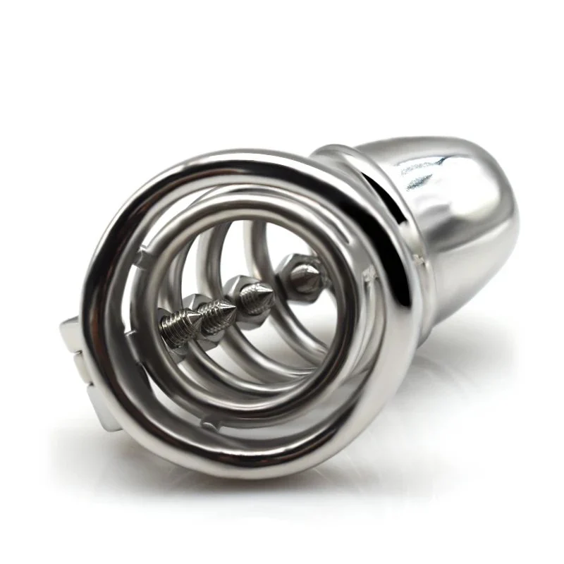 Big Chastity Cage Jj Cage Cock Cage Ring Adjustable Chastity Device for Male