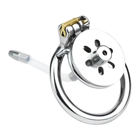 Male Invisible Stainless Steel Chastity Belt Device Flat Cage Sissy Binding Inverted Chastity Cages
