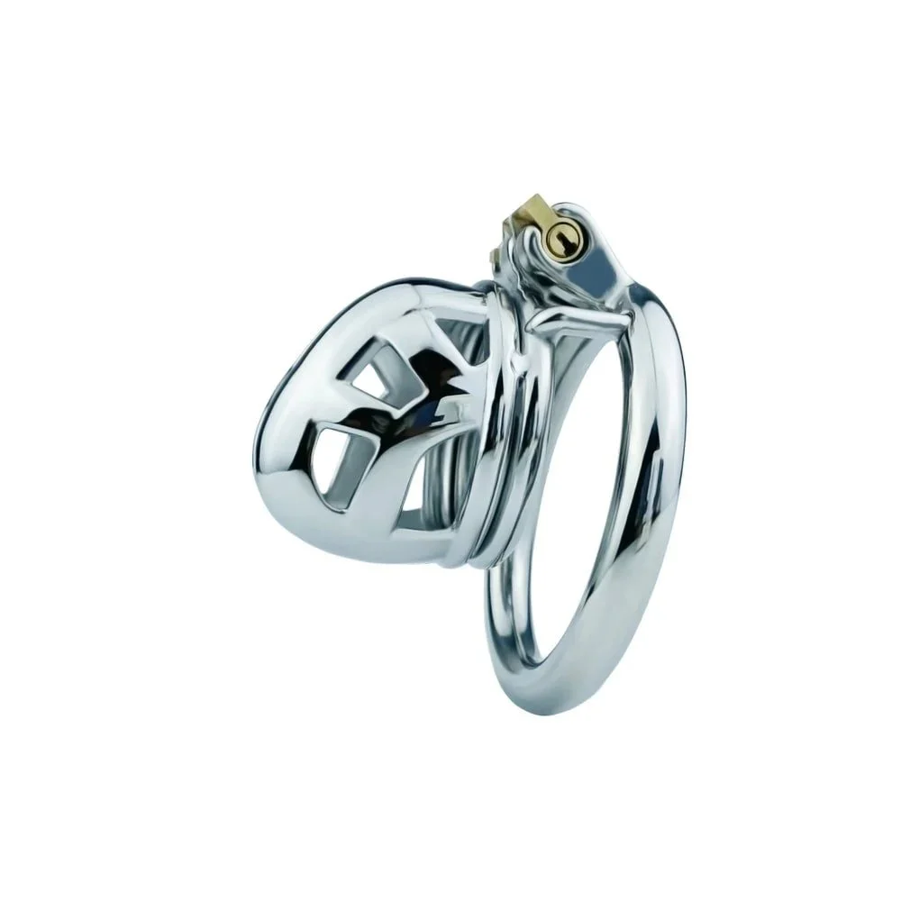 Lightweight Feeling Cobra Series Chastity Lock Cages Device for Men Metal Stainless Steel Adult Sex Toys