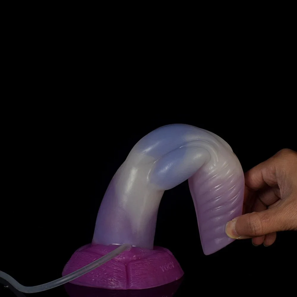 Realistic Dildo Ejaculation Penis Cock Monster Dildo Knot Dildo with Suction Cup for Woman