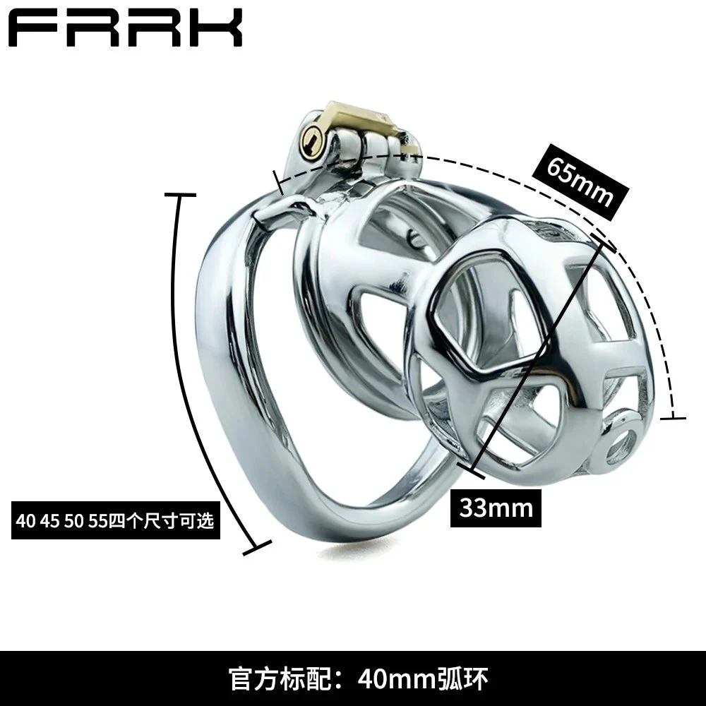 Male Chastity Device cock cages Cobra Series Metal Stainless Steel Male Chastity Lock Sex Cage Penis Lock For Men