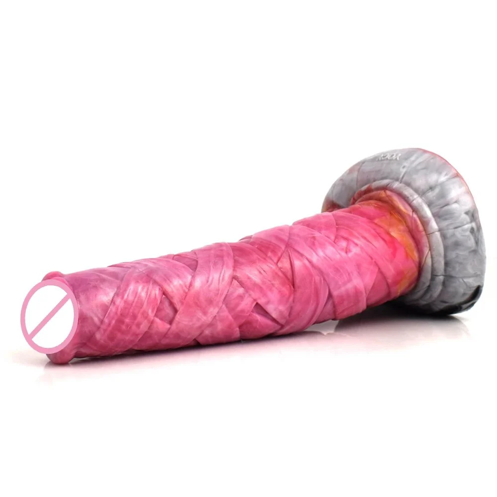 Fantasy Double-Ended Dildo a Highly Adhesive Adult Sex Toy Made of Liquid Silicone for a Realistic Masturbation Experience