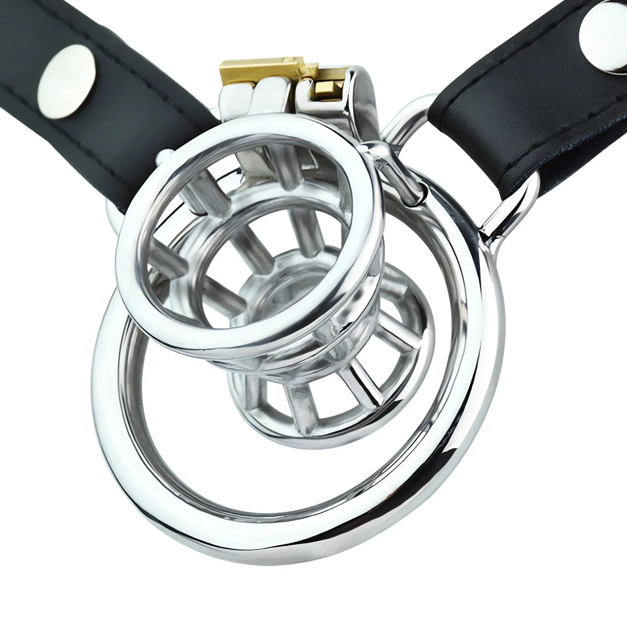 Male Chastity Lock Cage Slave Sexual Cock Cage with Dark Lock & Belt Bondage Negative Penis Cage Sex Toys for Couples