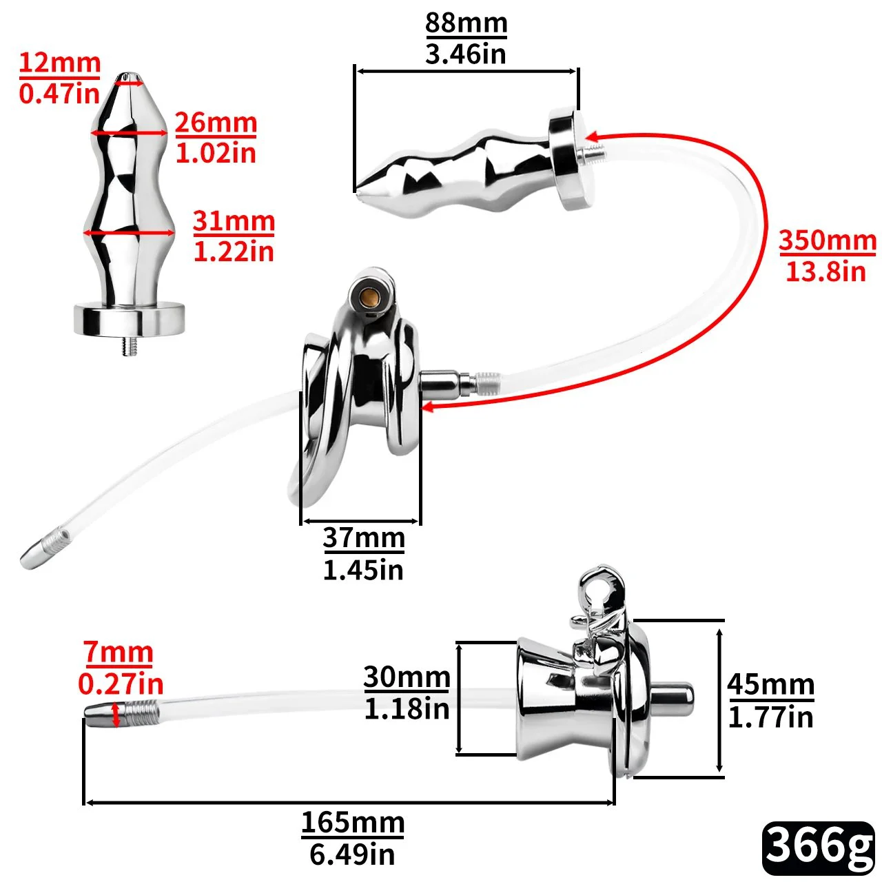 Male Chastity Device Inverted Chastity Cages Metal Small Anal Plug Flat Chastity Cage Male Sex Small Cock Cage