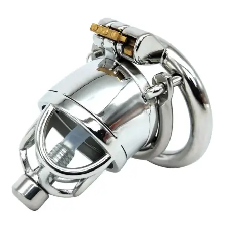 6cm Anti-derailment SM Sex Toys Lock Penis in Cage with Keyholder Man Metal Chastity Cage Male for Couples Sex Toy