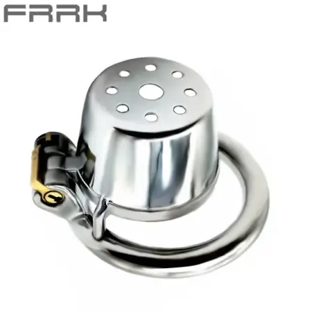 80 Small Cage Anti Pull Out Chastity Steel Cage Cock Cage Lock Penis for Men