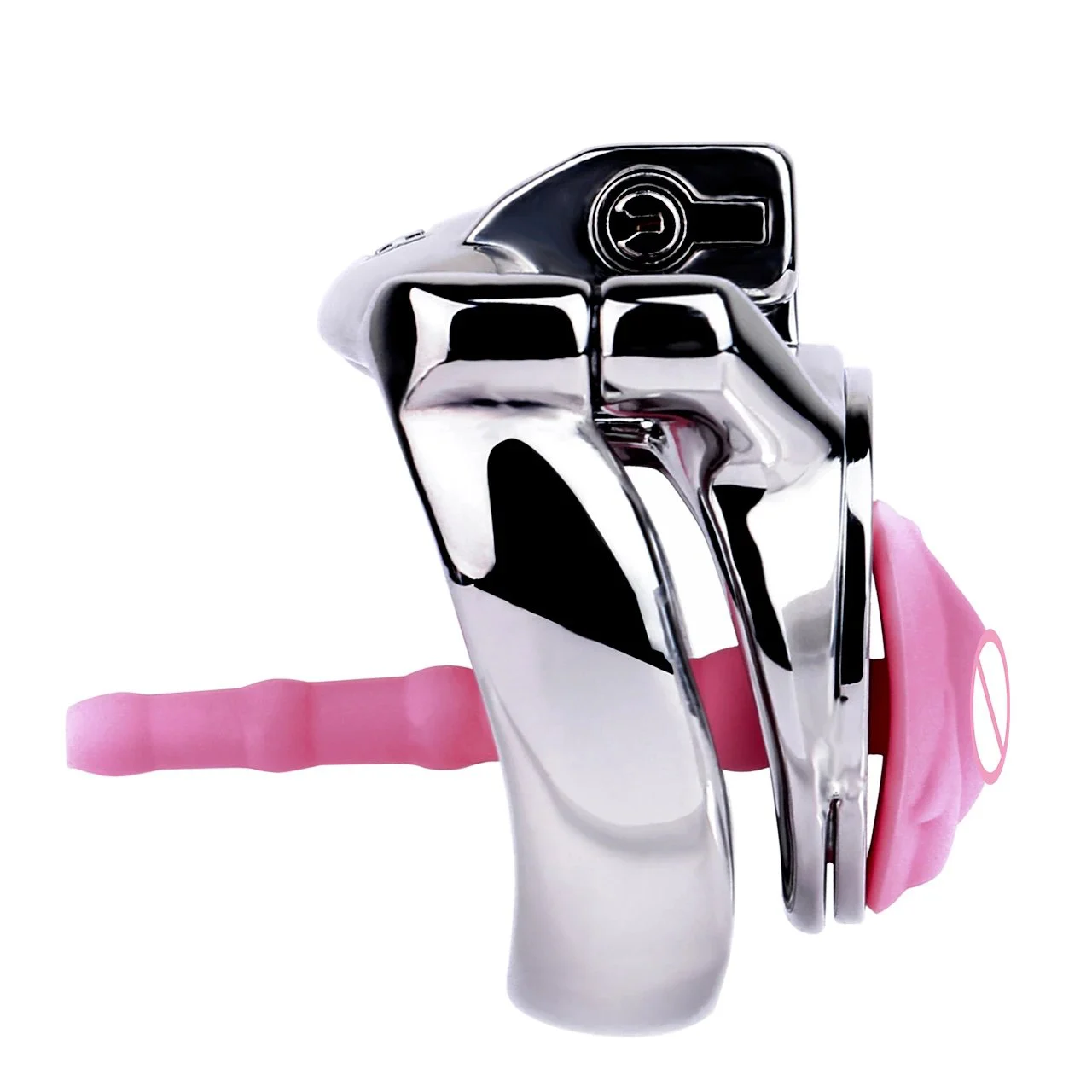 Male Penis Harness with Catheter Bdsm Chastity Cage for Sm Play to Adult Toys Stainless Steel Material