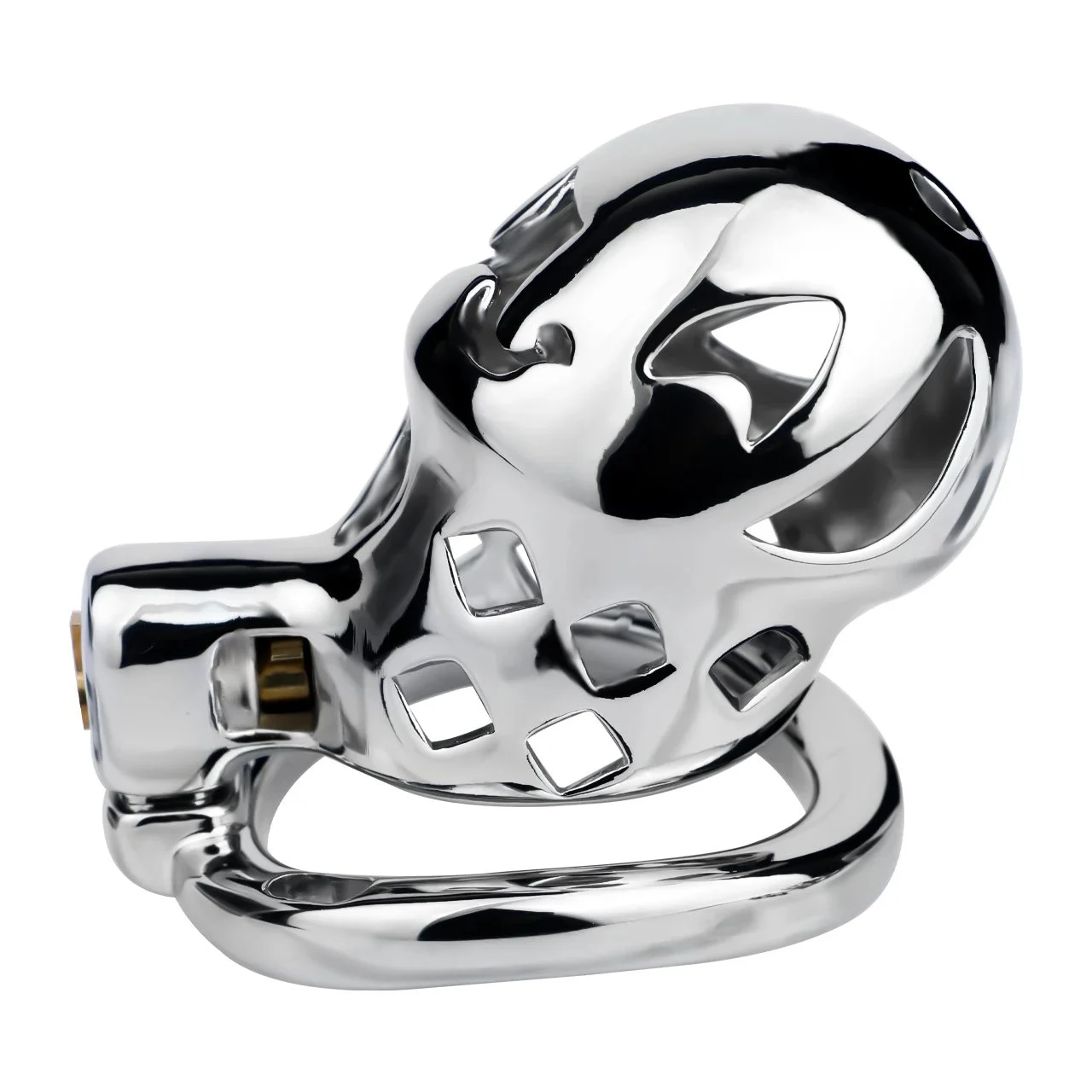 Men's Chastity Device Stainless Steel Penis Cage Suitable for Male Restraint Three Sizes Available