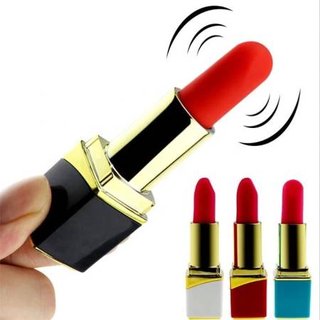 Women's Mini Bullet Vibrator 10 Frequency Lipstick Sex Toys for Clitoris Massage Includes Rabbit Vibrator Wand