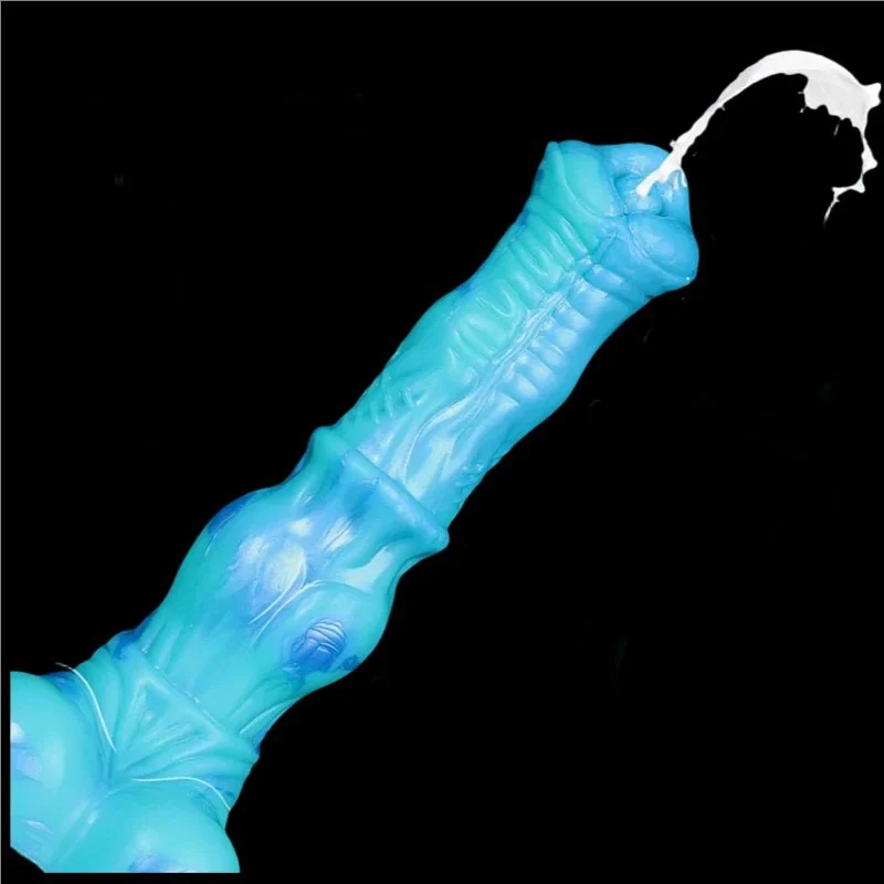 Electric Squiritng Knot Horse Dildo Anal Stimulation Horse Monster Butt Plug New Products Ideas Business Adult Sex Toys