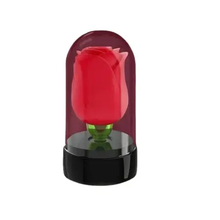 New Rose Shape Vibrator Sex Toys Nipple Sucker G-Spot Stimulate Oral Licking Powerful Pussy Female Masturbator