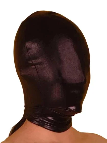 Close Eyes and Mouth Hood Bdsm for Couples Bondage Sexy Headgear Erotic Toys Black Slave Restraint Hood Bondage Mask